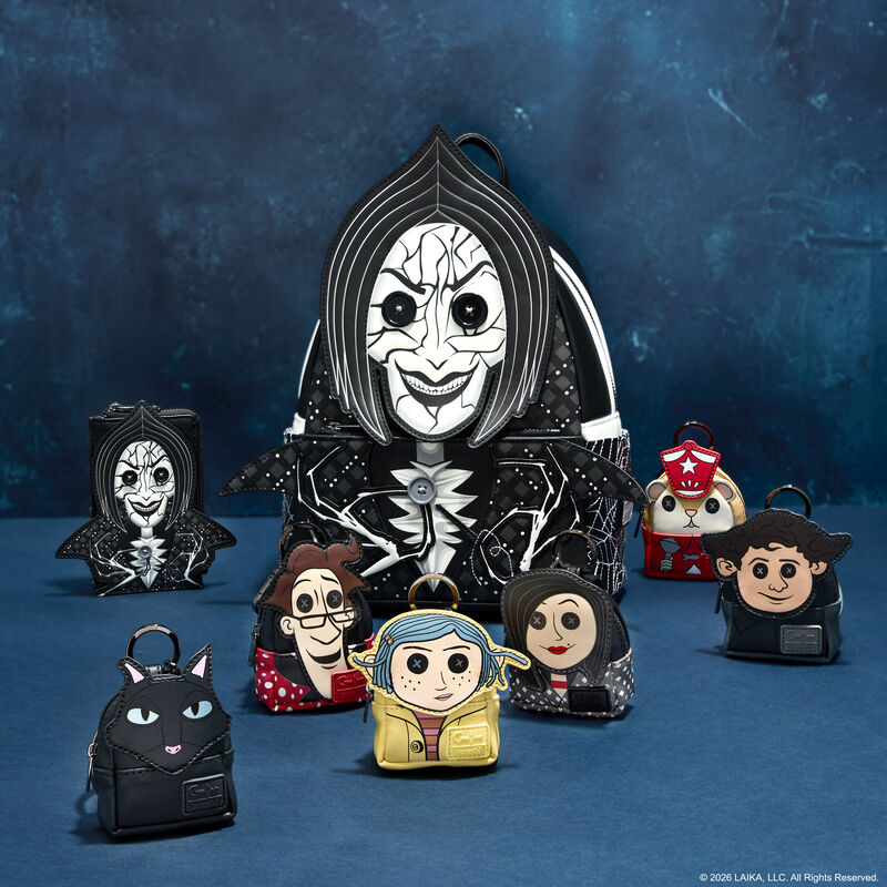 Coraline Cosplay Mystery Mini Backpack Keychain Charm, , hi-res view 9